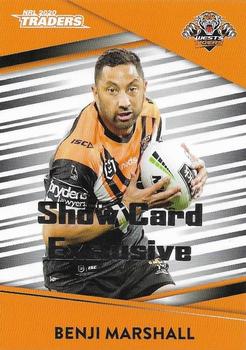 2020 NRL Traders - Show Card Exclusive #156 Benji Marshall Front